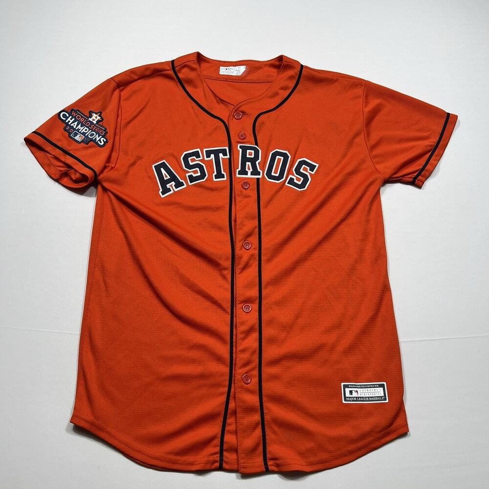 Astros Genuine Merchandise Jersey Youth XL Orange Jose Altuve 27 MLB Houston